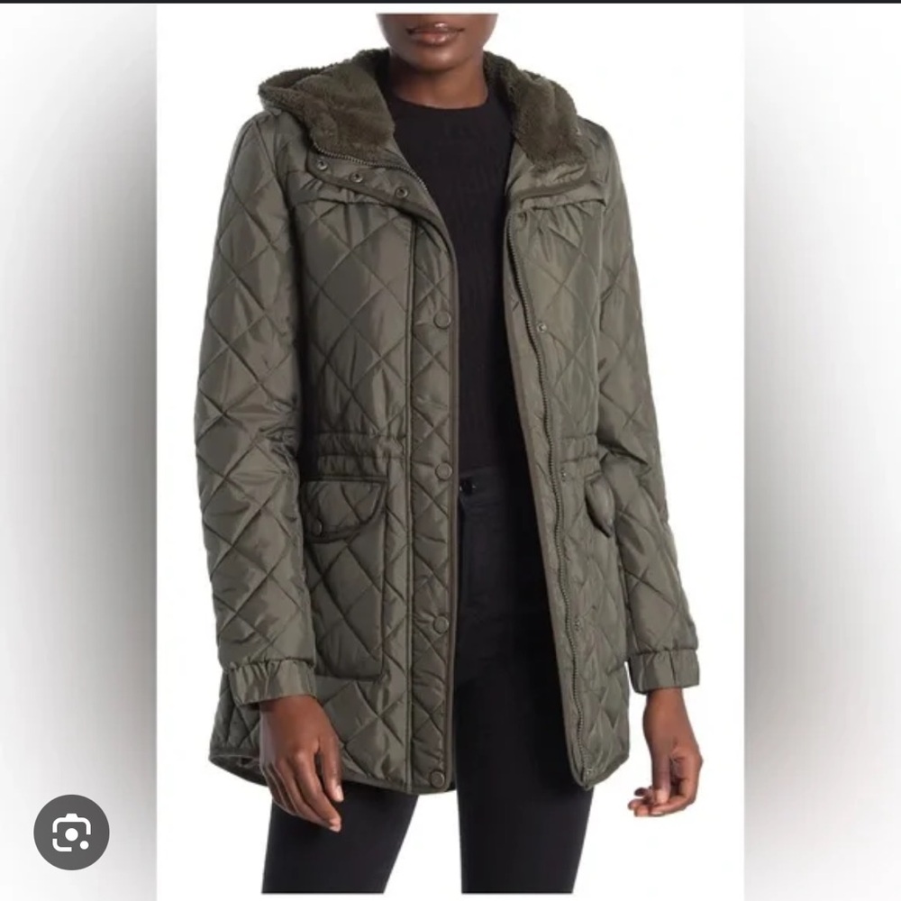 Lucky Brand quilted coat